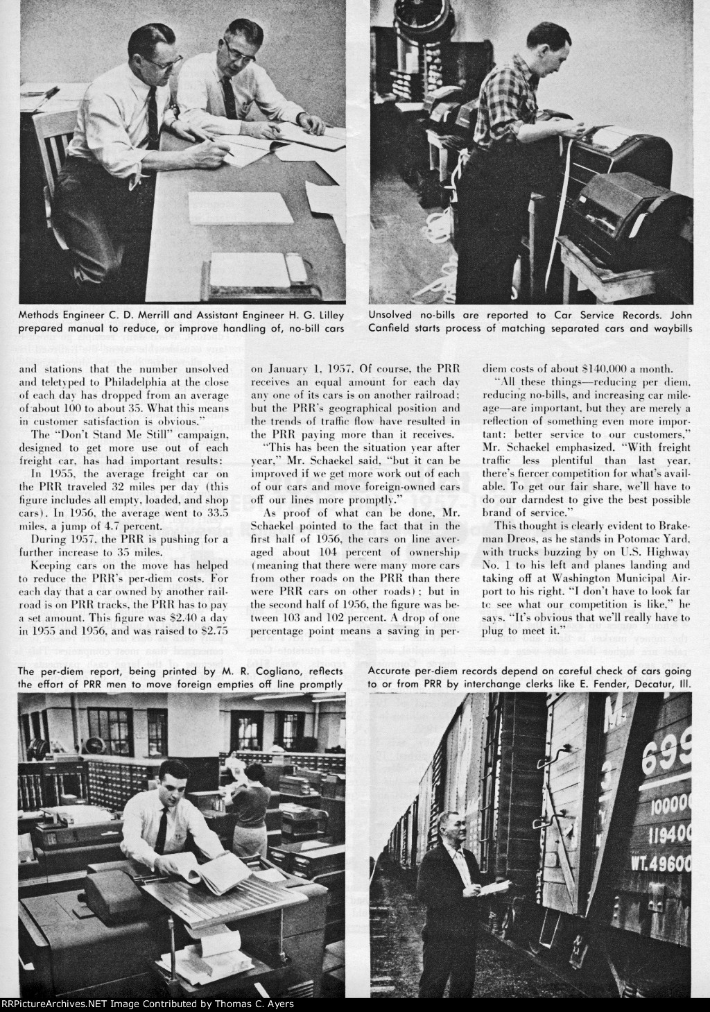 PRR "Improving Freight Service," Page 11, 1957